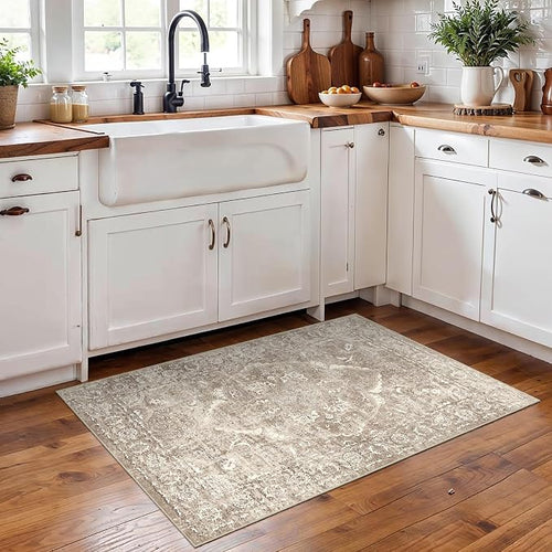 2x3 Entryway Area Rug Washable - Image 2