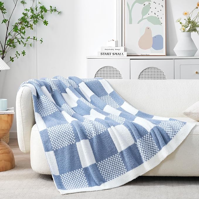 Snuggle Sac Checkered Blanket, 50x60 inches - Image 4