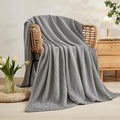 EMME Cotton Blanket Twin XL for Bed Soft Muslin Blankets 66"x90" Lightweight by EMME