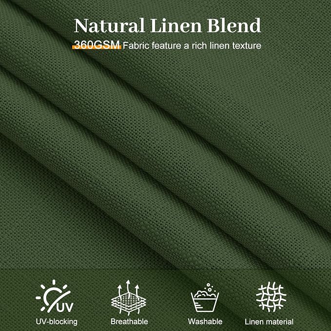 IVAPUPU Pinch Pleated Curtains 90 Inch Length 2 Panels - Image 5