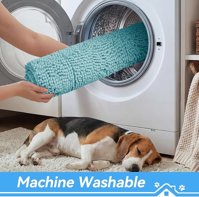 Bcoimo Super Absorbent Dog Door Mat, Pet Rugs - Image 5