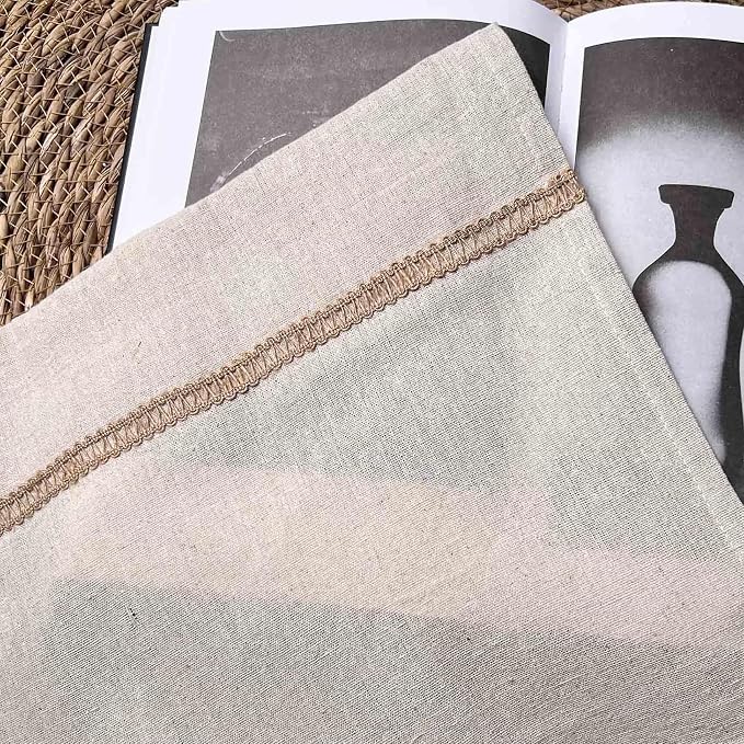 Cotton Linen Kitchen Curtains for Windows - Image 5