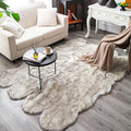 Carvapet Faux Sheepskin Area Rug 5x7 Feet, Plush Shag Carpet by Carvapet