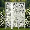 JOSTYLE Wooden Room Divider Screen, 3-Panel Screen Divider by Jostyle