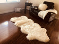 Free Shape Luxury Soft Fluffy Shag Area Rug Single and a Half 2'x4', 60x120cm by LAMBZYRUGS
