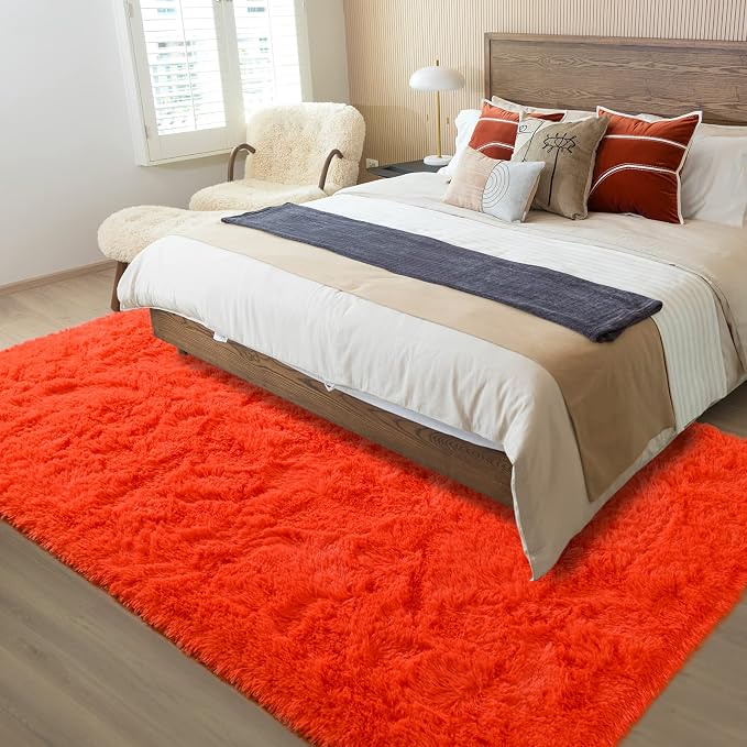 Merelax Soft Modern Indoor Shaggy Area Rug - Image 4