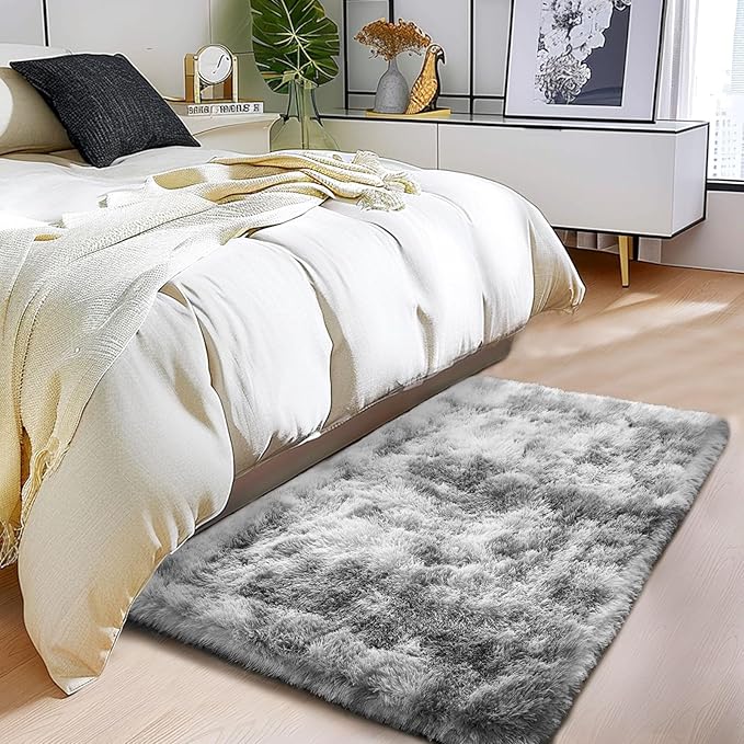 Shaggy Soft Fluffy Rug Non-Slip Indoor Floor Carpet - Image 7