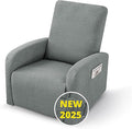 YEMYHOM 3 Pieces Stretch Recliner Slipcover Latest Jacquard Small Recliner by YEMYHOM