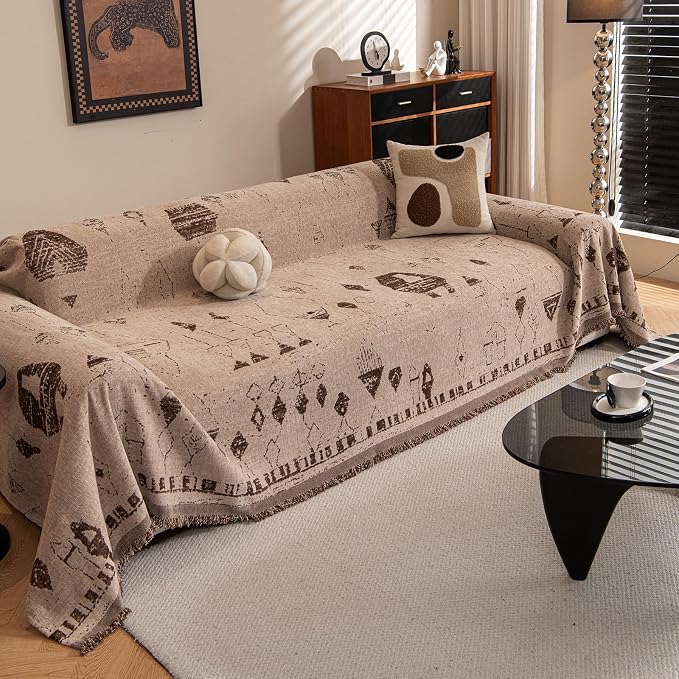 ROOMLIFE Couch Cover Boho Sofa Covers - Image 2