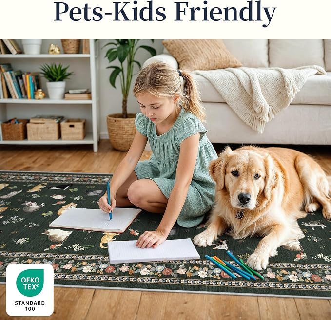 2x10 Washable Hallway Runner Rug - Image 7