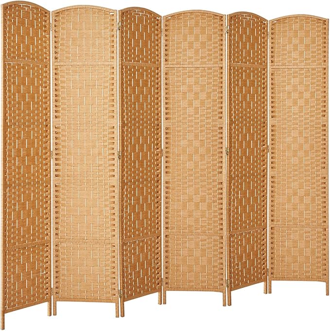 Rose Home Fashion Room Divider, 6 ft Tall Room Dividers and Folding Privacy by RoseHomeFashion