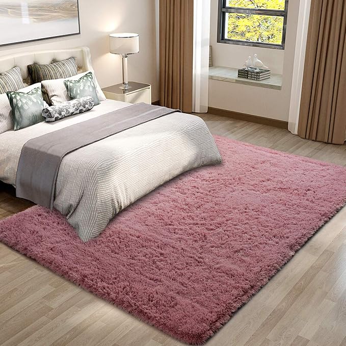 Merelax Soft Modern Indoor Large Shaggy Rug - Image 5