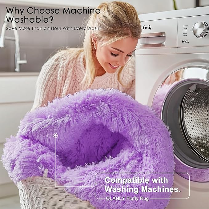 OLANLY 8x10 Machine Washable Large Area Rugs - Image 2