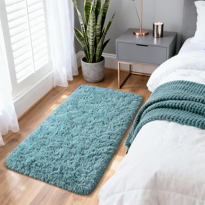 Merelax Modern Soft Fluffy Small Shaggy Rug - Image 3