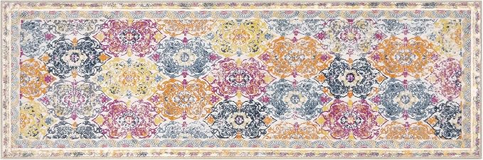 Vaukki Hallway Runner Rug, Vintage Shaggy Soft Laundry Rug Runner, Non Slip - Image 8