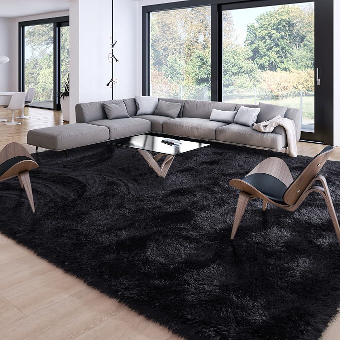 Merelax Soft Modern Indoor Large Shaggy Rug by Merelax