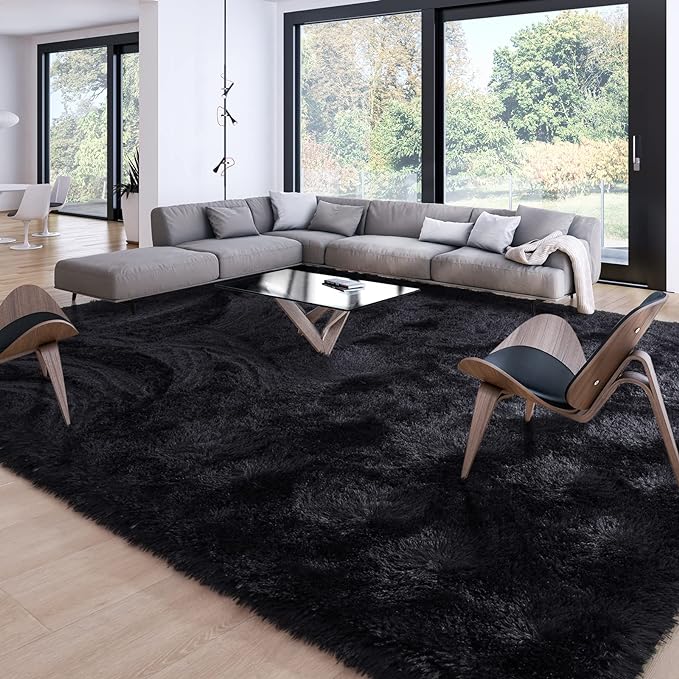 Merelax Soft Modern Indoor Large Shaggy Rug by Merelax