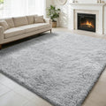 Shag Area Rug for Bedroom 4x6, Soft Fuzzy Rug Non-Shedding Indoor Plush Carpet by yulidayang