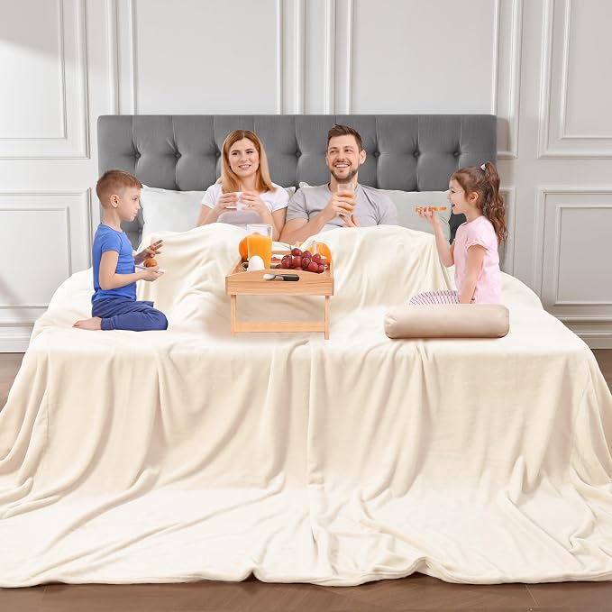 Edenleaf Big Oversized Soft Blanket, Giant Fleece Companion 120x120, California - Image 3