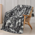 Tuddrom Decorative Extra Soft Faux Fur Blanket Twin Size 70" x 78", Solid by Tuddrom