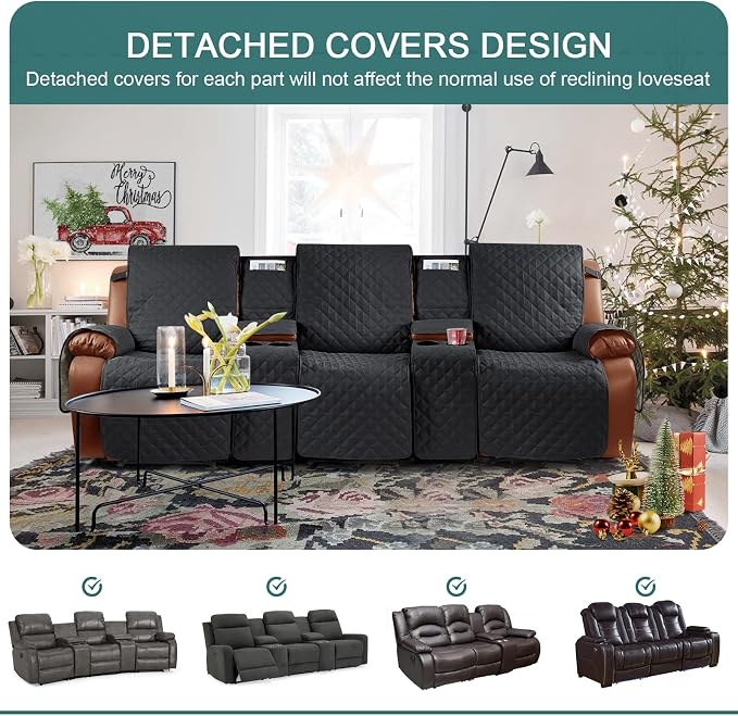 Ruaozz Waterproof Recliner Sofa Cover - Image 3