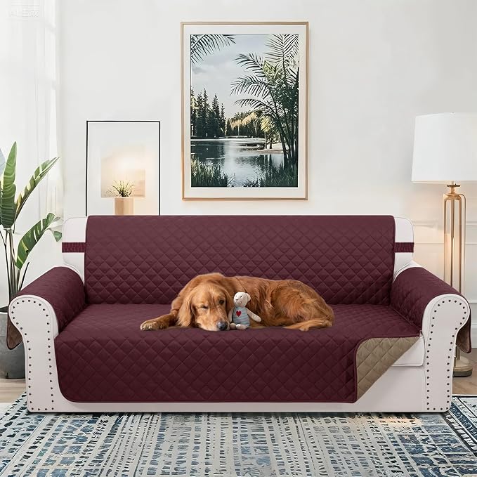 Reversible Sofa Covers Couch Cover Furniture Protector - Image 2