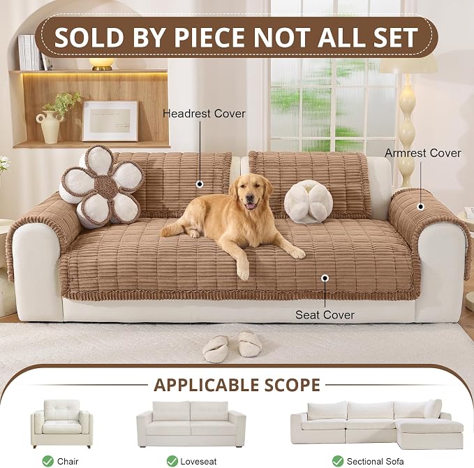 OstepDecor Washable Couch Cover - Image 4