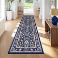 LOKHOM Washable Runner Rug, 2x8 Non-Slip Vintage Hallway Runner Rug by LOKHOM