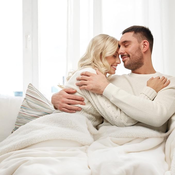 Bedsure GentleSoft Sherpa Fleece Twin Size Blanket - Image 6