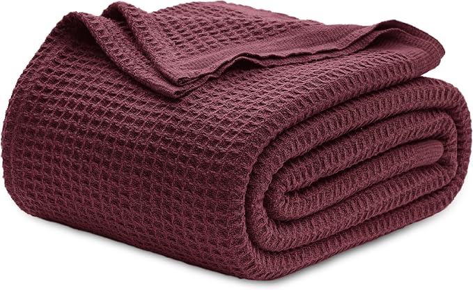 Bedsure Gentlesoft 100% Cotton Blanket Queen Size by BEDSURE