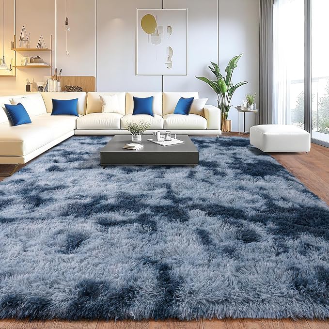 Extra Large Plush Rug High Pile Fluffy Rug - Image 2