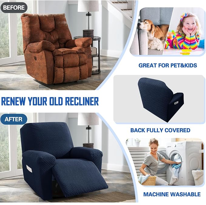 MAXIJIN Recliner Cover Slipcovers - Image 5