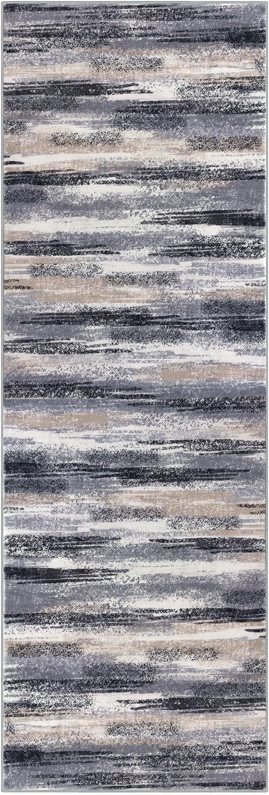 Lansny Modern Abstract Runner Rug 3x10 - Image 9