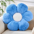 Daisy Pillow, 15.7In Cute Flower Shaped Decorative Plush Pillow by Vdoioe