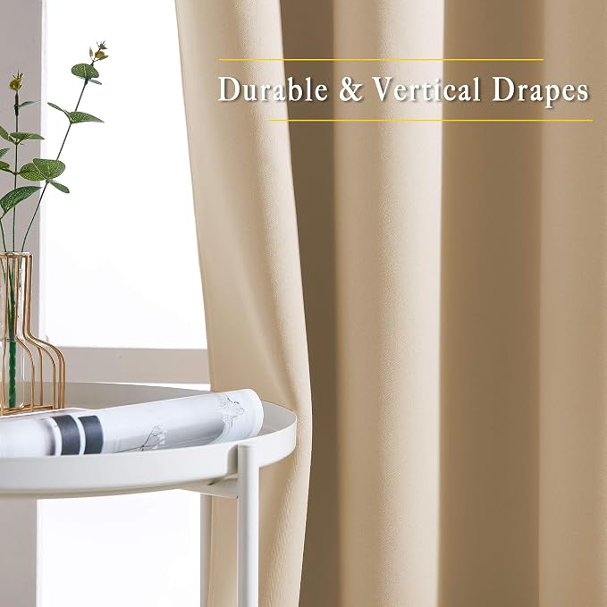 NICETOWN Bedroom Blackout Curtains and Drapes - Image 6