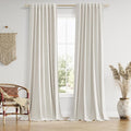 Guken Boho 100% Blackout Curtains 108 Inch Long by Guken