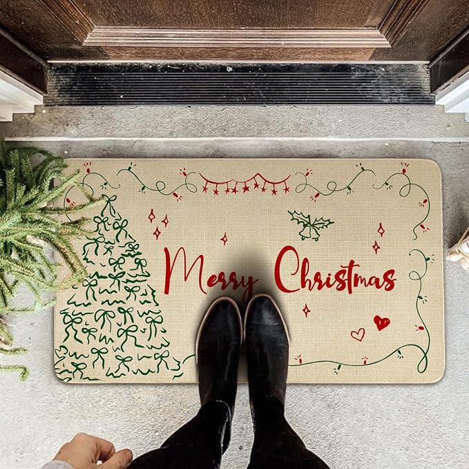 Merry Christmas Door Mat Outdoor - Image 6