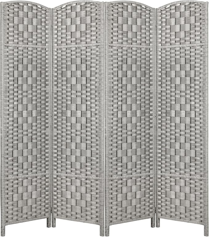 Rose Home Fashion 6 ft Tall Room Divider, Room Dividers and Folding Privacy by RoseHomeFashion