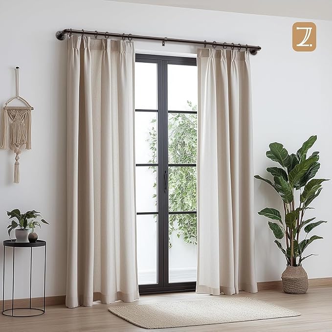 Zeerobee Curtain Rods for Windows 32 to 48, 1 Inch Industrial Wrap Around - Image 2