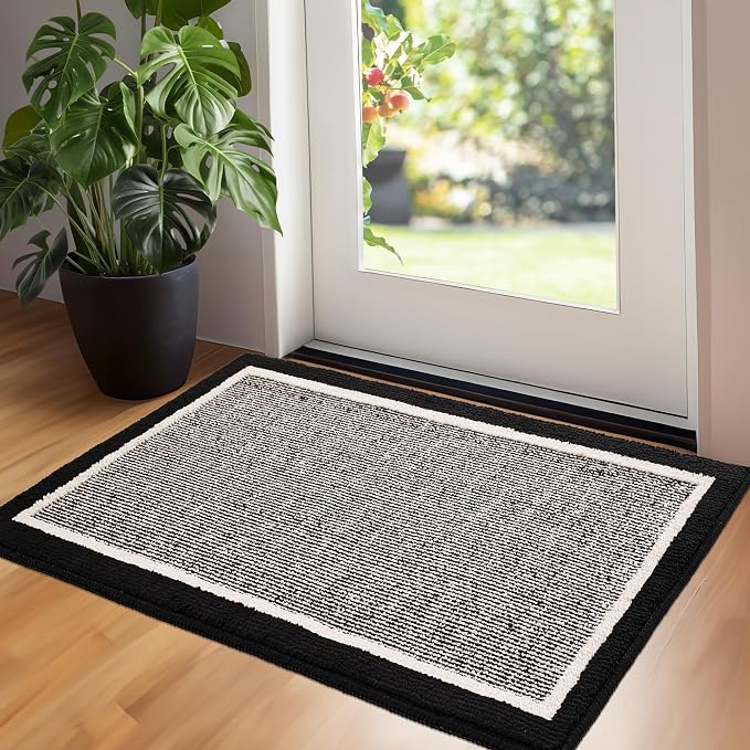 GRANNY SAYS Door Mat, Dirt Absorb Front Door Mat Outside Entrance, Low Profile by GRANNYSAYS