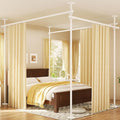 Goovilla Room Divider for Room Separation, Tension Curtain Rods No Drilling by Goovilla