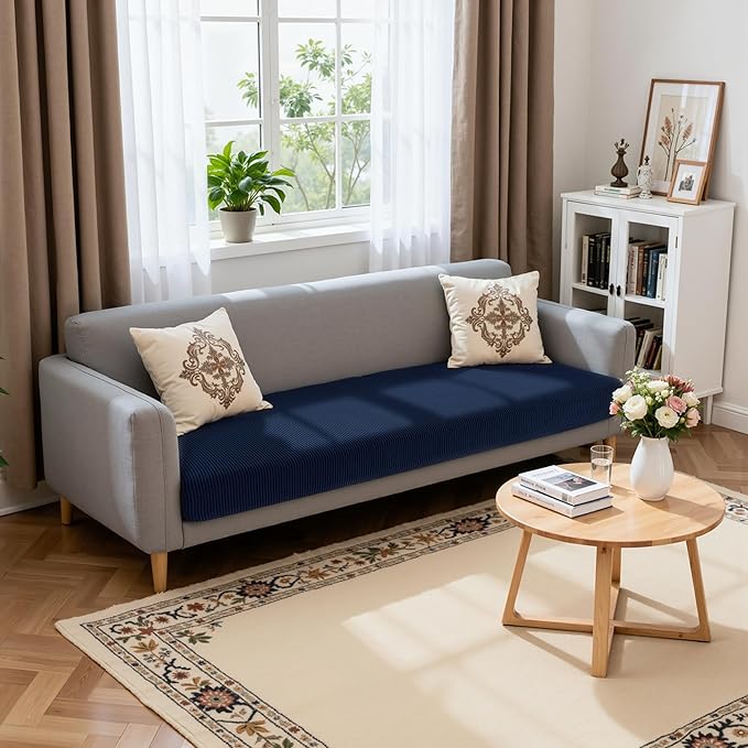 Hokway Stretch Couch Cushion Slipcovers X-Large Reversible Cushion Replacement by Hokway