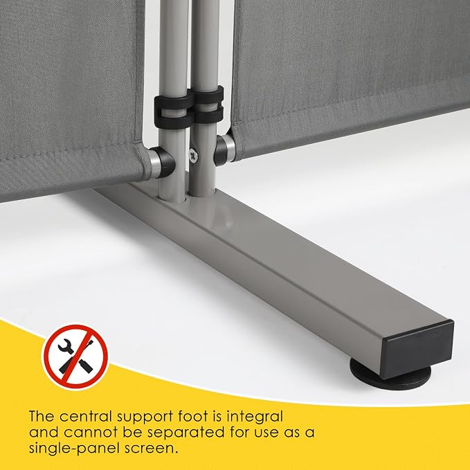 Rantila Indoor Room Divider, Portable Office Divider, Room Divider Wall Screen - Image 7