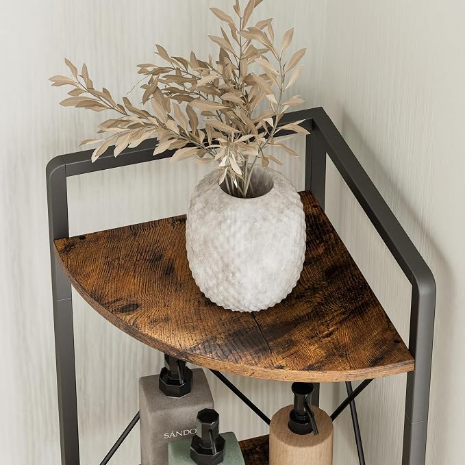 6 Tier Corner Shelf Stand, Metal Corner Shelf, Plant Stand Display Shelf - Image 6