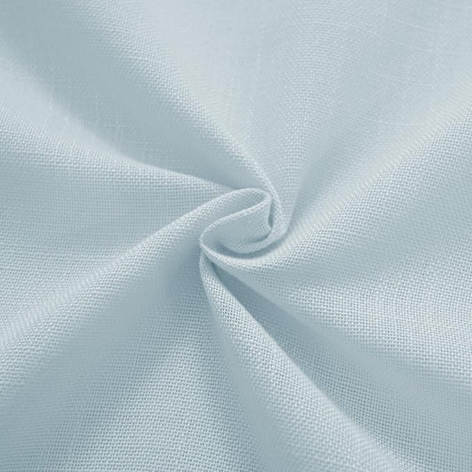 Sky Blue Curtains 90 inch Length - Image 7