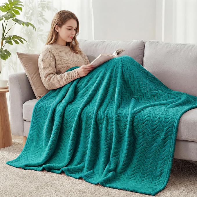 Exclusivo Mezcla King Blanket for Bed, Cozy Lightweight Fleece Blankets for All - Image 6