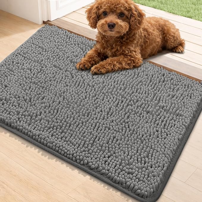 Bcoimo Super Absorbent Dog Door Mat, Pet Rugs by Bcoimo