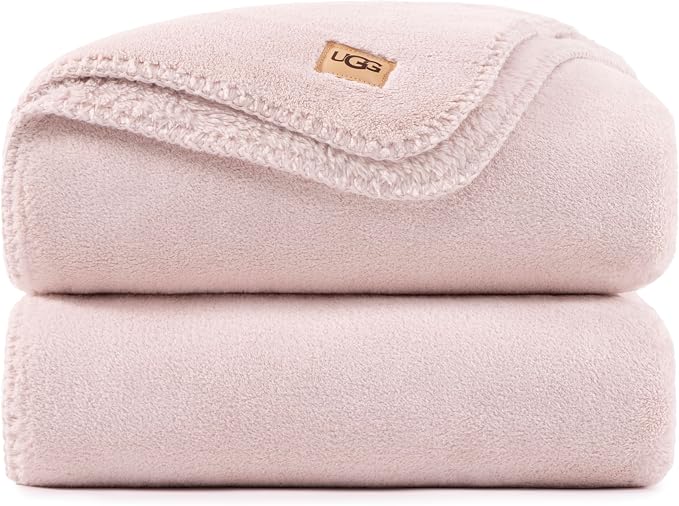 UGG Whitecap Full/Queen Blanket, Fleece Fluffy Blanket by UGG
