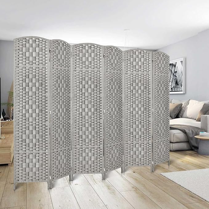 Rose Home Fashion 6 ft Tall Room Divider, Room Dividers and Folding Privacy - Image 2
