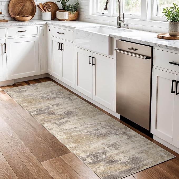 2x6 Kitchen Washable Runner Rug by EISUROM